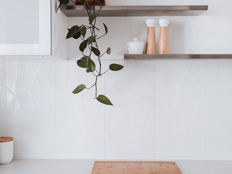 A calm and spacious studio with natural light and minimalist decor.